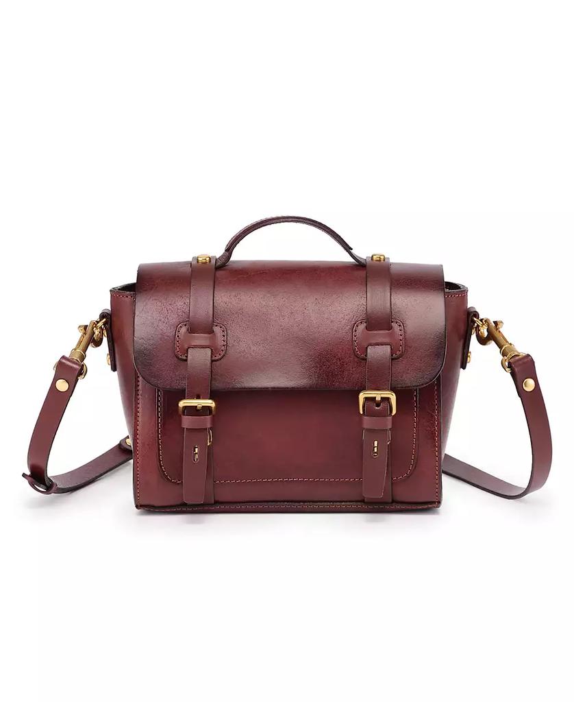 Ficus Mini Leather Satchel Bag image 2