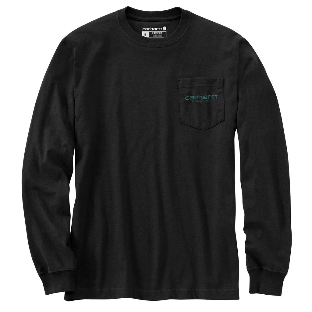 商品Carhartt|Loose Fit Heavyweight Long Sleeve Pocket C Graphic T-Shirt,价格¥222,第1张图片详细描述