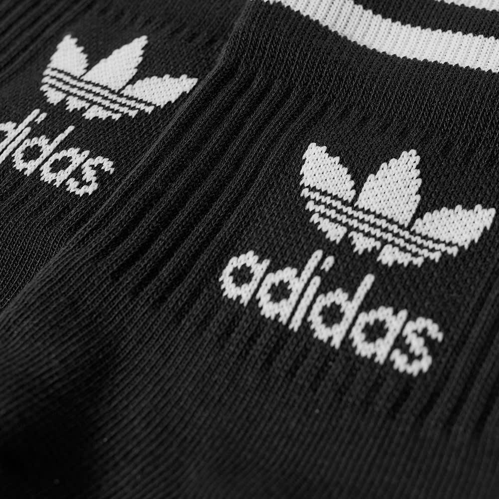 Adidas Solid Mid Cut Sock - 5 Pack商品第2张图片规格展示