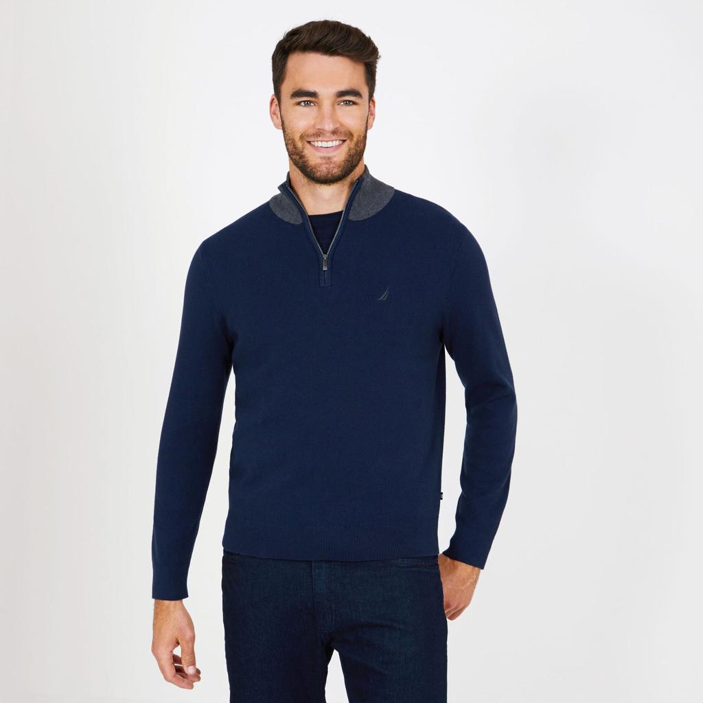 Nautica Half-Zip Milano Sweater商品第1张图片规格展示