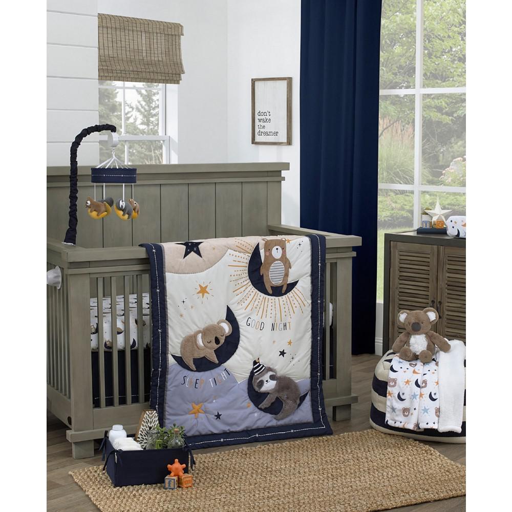 商品Macy's|Goodnight Sleep Tight Bear, Moon and Star Super Soft Baby Blanket,价格¥259,第6张图片详细描述