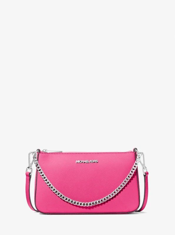 商品Michael Kors|女士 Jet Set 中号皮革斜挎包,价格¥594,第1张图片