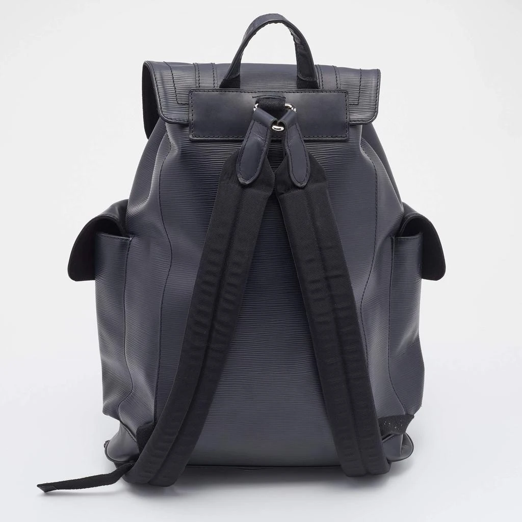 商品[二手商品] Louis Vuitton|Louis Vuitton Black Epi Leather Christopher MM Backpack,价格¥9082,第4张图片详细描述