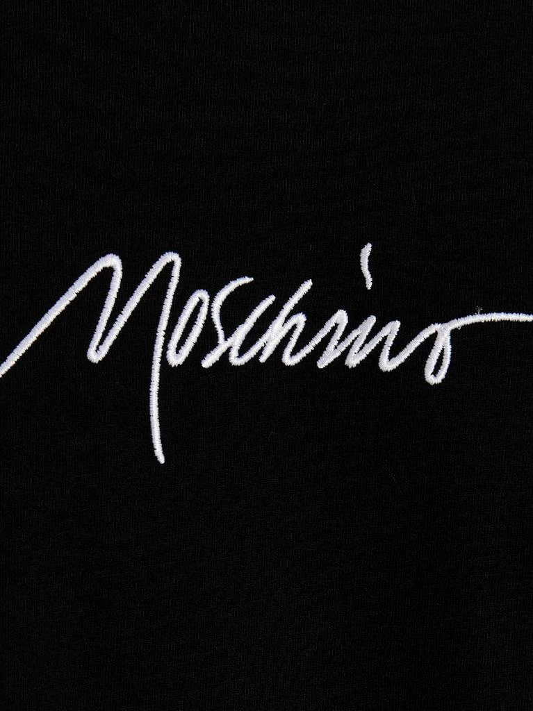 商品Moschino|Logo embroidery T-shirt,价格¥856,第3张图片详细描述