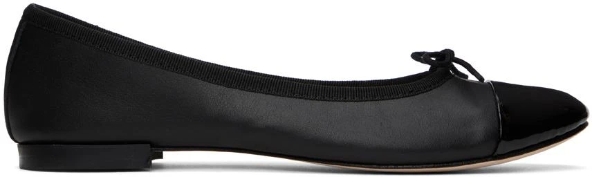 商品Repetto|Black Flora Ballerina Flats,价格¥1592,第1张图片