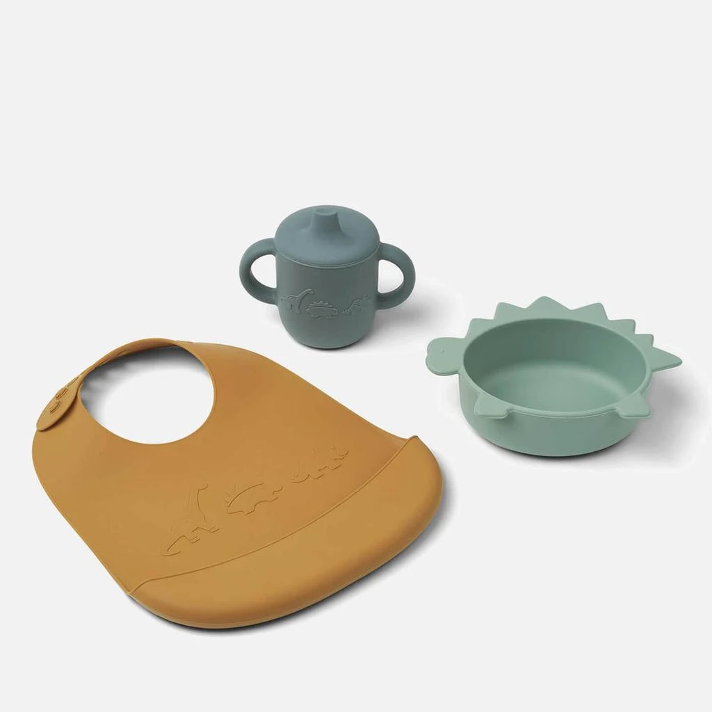 商品Liewood|Liewood Connor Baby Dining Set - Dino Peppermint Multi Mix - One Size,价格¥344,第1张图片