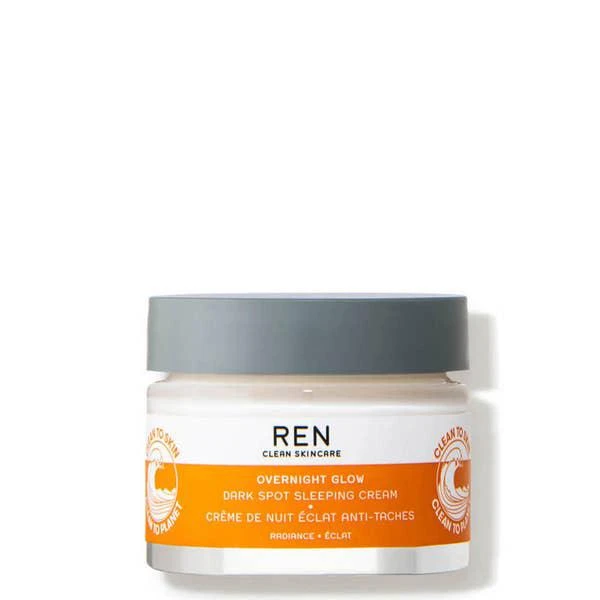 商品REN Clean Skincare|REN Overnight Glow Dark Spot Sleeping Cream 1.7oz,价格¥444,第1张图片