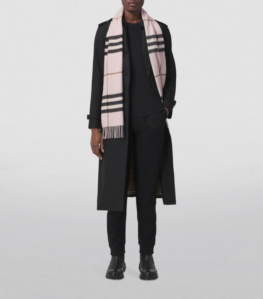 商品Burberry|The Classic Check Cashmere Scarf,价格¥4506,第5张图片详细描述