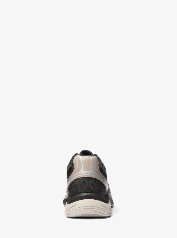 商品Michael Kors|Leo Mixed-Media Trainer,价格¥584,第3张图片详细描述
