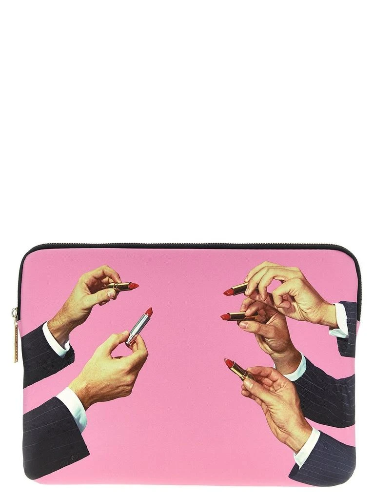 商品SELETTI|Seletti Lipstick Print Laptop Case,价格¥777,第1张图片