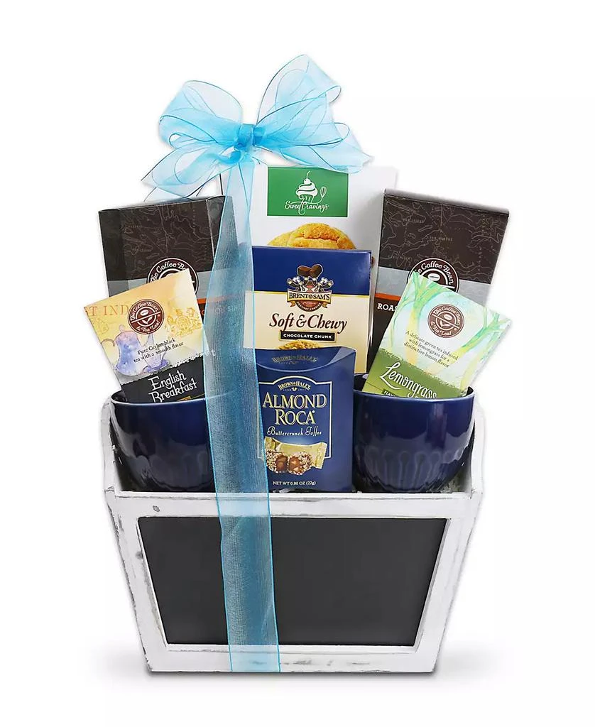 商品Alder Creek Gift Baskets|Coffee Bean Tea Leaf Signature Blend Gift Basket, 10 Piece,价格¥446,第2张图片详细描述