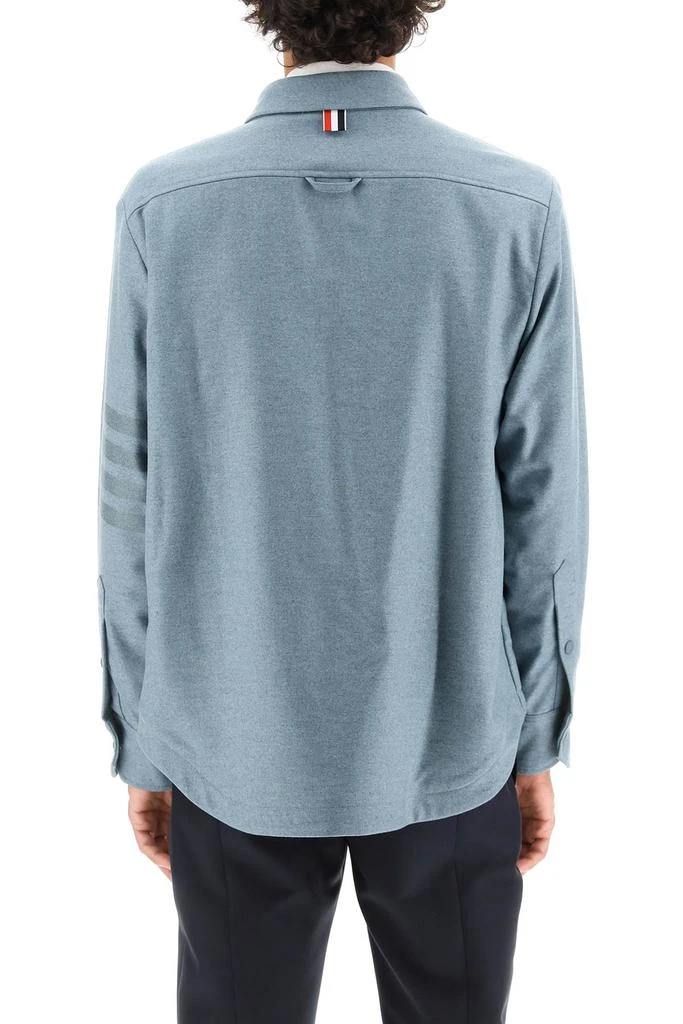 商品Thom Browne|Thom browne wool and cashmere shirt,价格¥8782,第3张图片详细描述