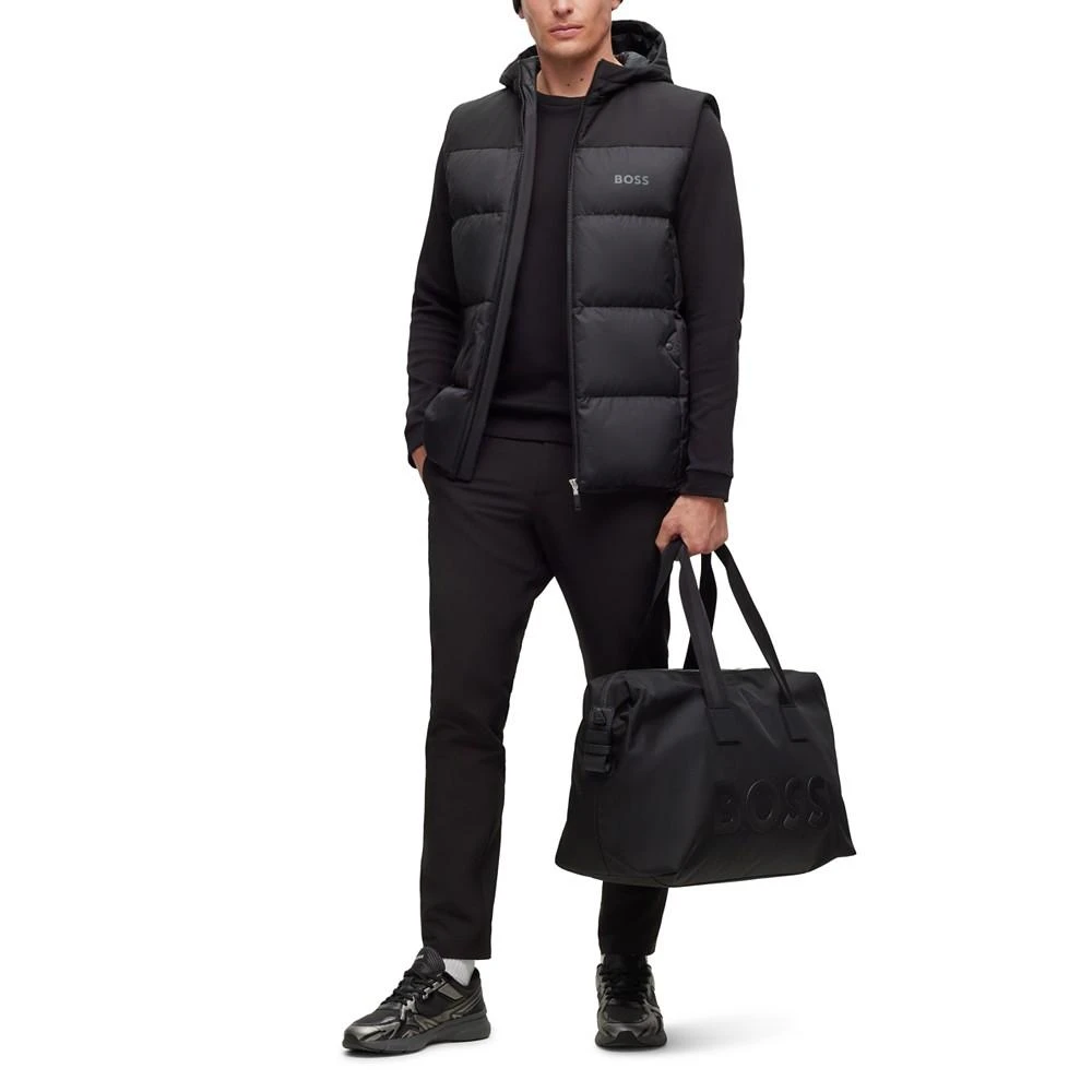 商品Hugo Boss|Men's Water-Repellent Hooded Gilet Jacket,价格¥1480,第4张图片详细描述