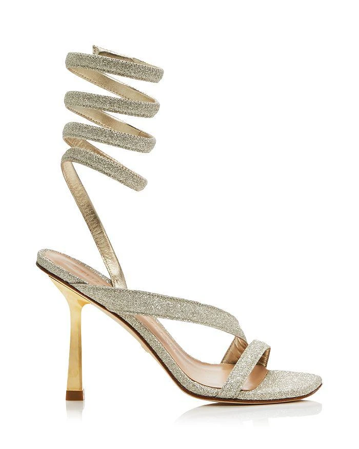 商品Stuart Weitzman|Women's Beatrix High Heel Wrap Sandals - 100% Exclusive,价格¥2203,第4张图片详细描述