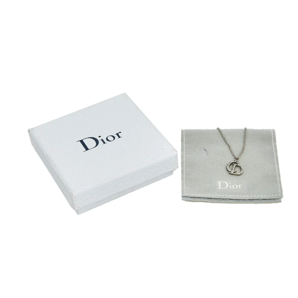 商品[二手商品] Dior|Dior CD Crystal Silver Tone Charm Bracelet,价格¥1642,第5张图片详细描述