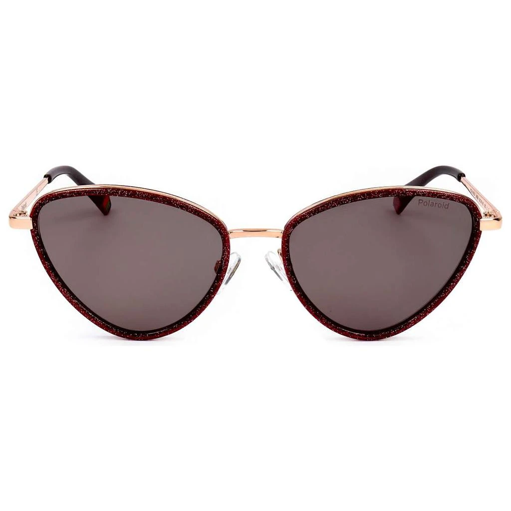商品Polaroid|Polaroid Women's Red Cat-Eye Polarized Sunglasses,价格¥150,第3张图片详细描述