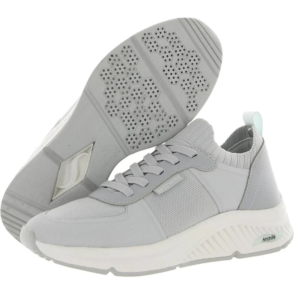 商品SKECHERS|Skechers Womens Arch Fit S-Miles-Stride High Knit Athletic and Training Shoes,价格¥422,第5张图片详细描述