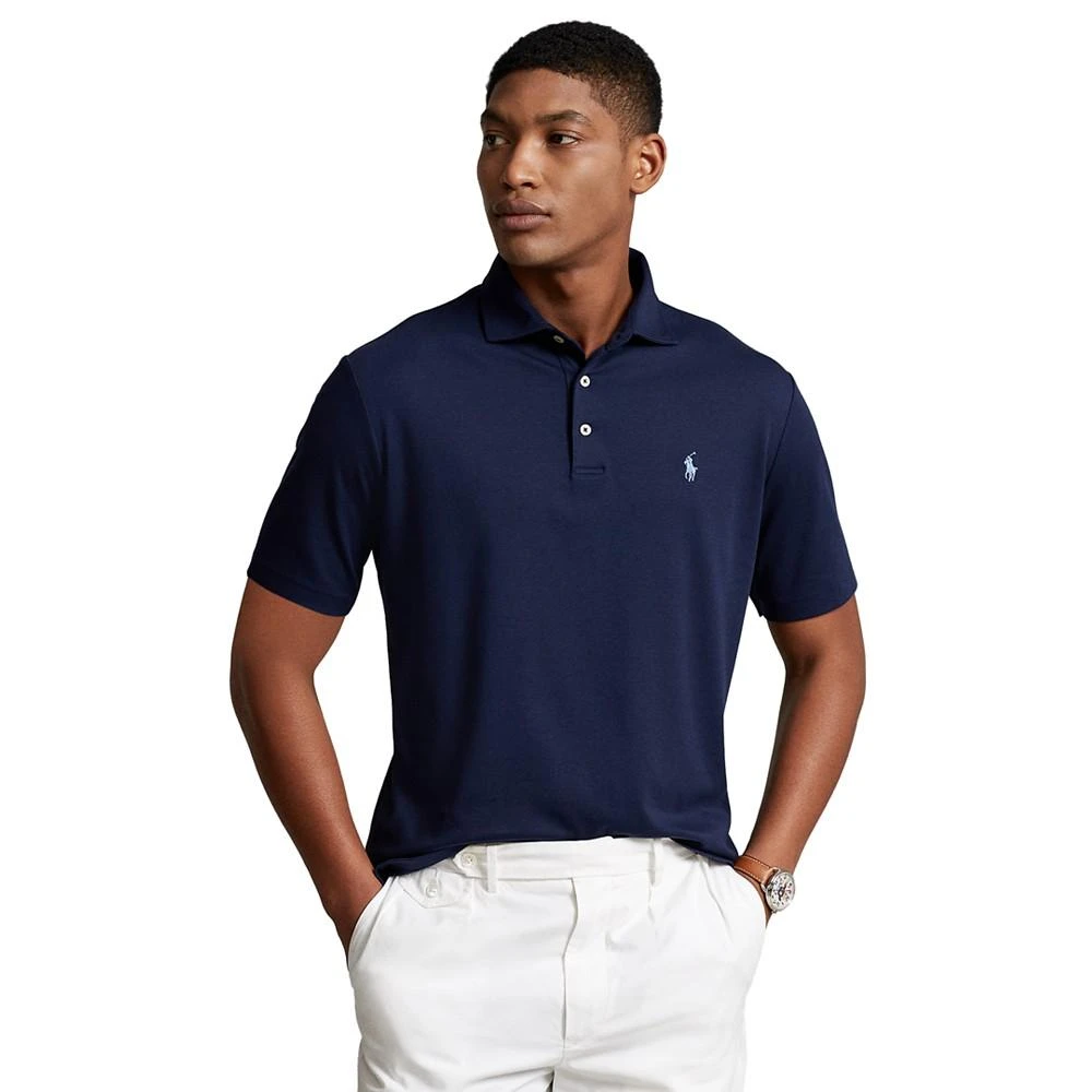 商品Ralph Lauren|Men's Classic-Fit Soft Cotton Polo Shirt,价格¥810,第1张图片
