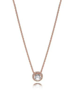 商品PANDORA|玫瑰金优雅项链,价格¥1122,第1张图片详细描述