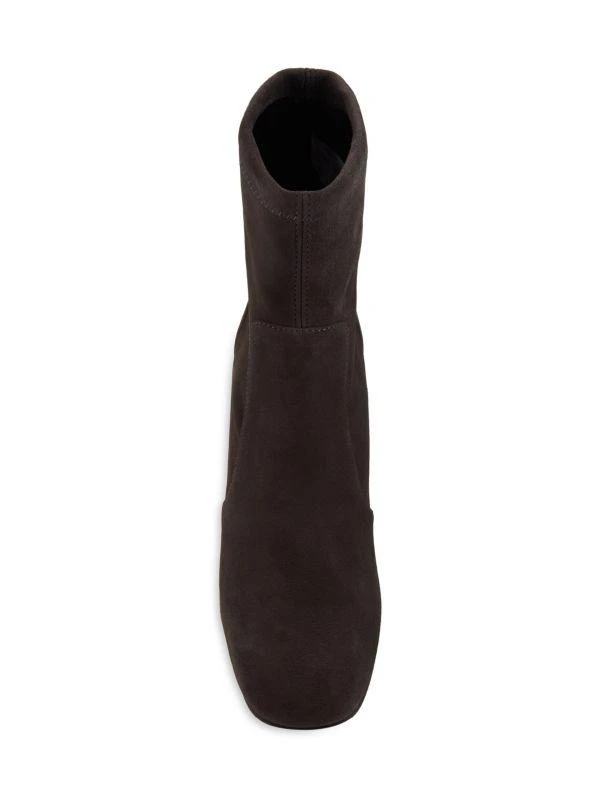 商品Stuart Weitzman|Sleek Suede Sock Booties,价格¥1926,第5张图片详细描述