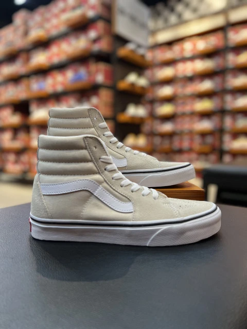 商品Vans|【韩国直邮|包邮包税】万斯 Sk8-Hi #男女通用鞋 #tutledove/true white (VN0A5JMJ8NL),价格¥358,第1张图片