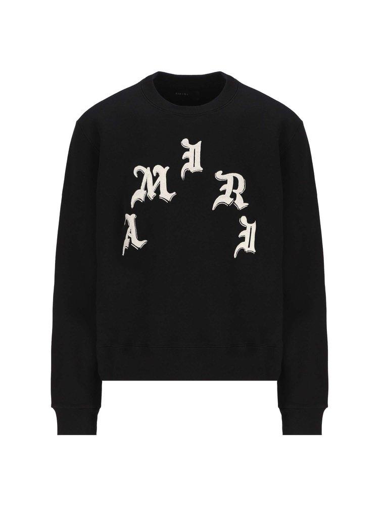 Amiri Logo Printed Crewneck Sweatshirt商品第1张图片规格展示