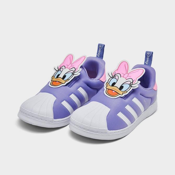 商品Adidas|Girls' Toddler adidas Originals Disney Daisy Duck Superstar 360 Casual Shoes,价格¥259,第4张图片详细描述
