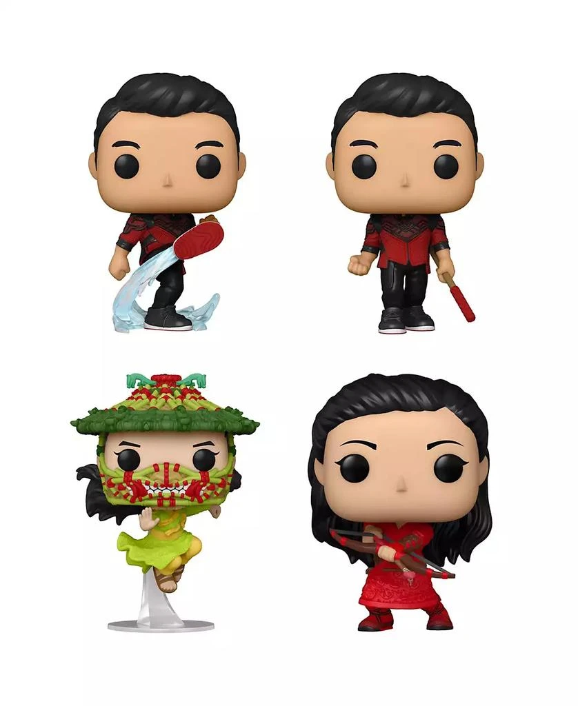 商品Funko|Pop Heroes Marvel Shang-Chi and the Legend of the Ten Rings Collectors Set, 4 Piece,价格¥282,第1张图片