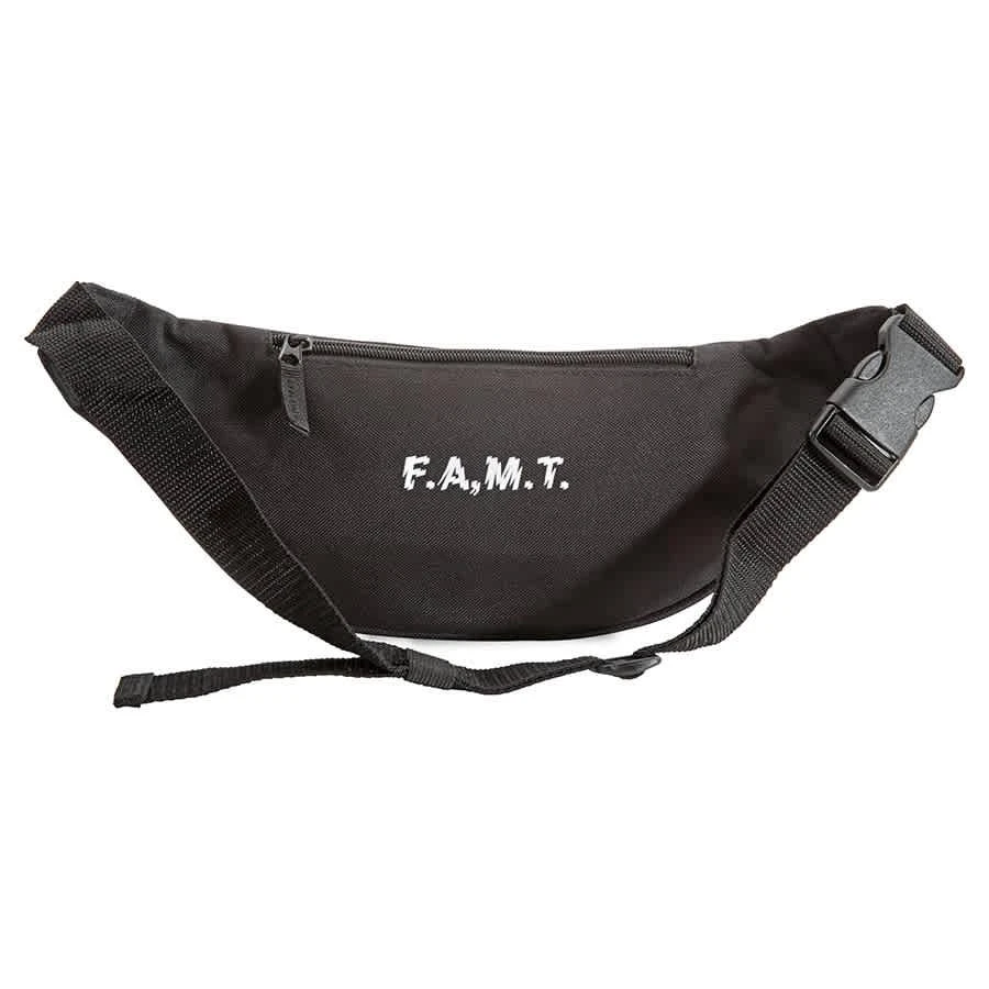 商品F.A.M.T.|Men's Waist Bag Black Bum Bag "All You Need" Size One Size,价格¥113,第3张图片详细描述