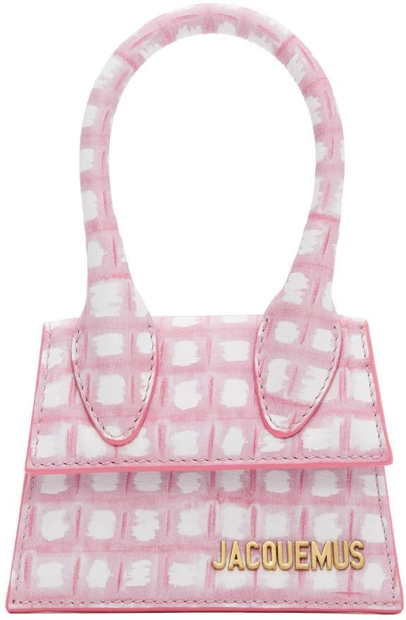 商品Jacquemus|Pink Check 'Le Chiquito' Clutch,价格¥3571,第1张图片