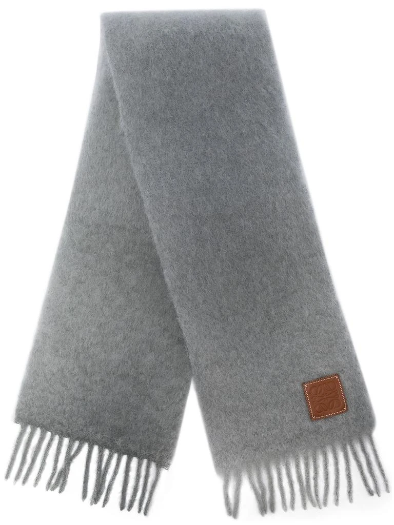 商品Loewe|LOEWE - Mohair And Wool Fringed Scarf,价格¥2868,第1张图片