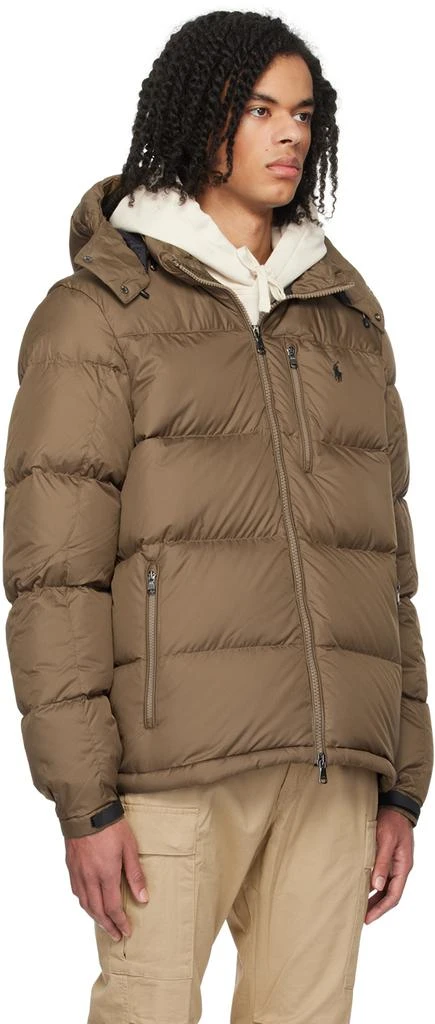 商品Ralph Lauren|Brown Quilted Down Jacket,价格¥1542,第2张图片详细描述