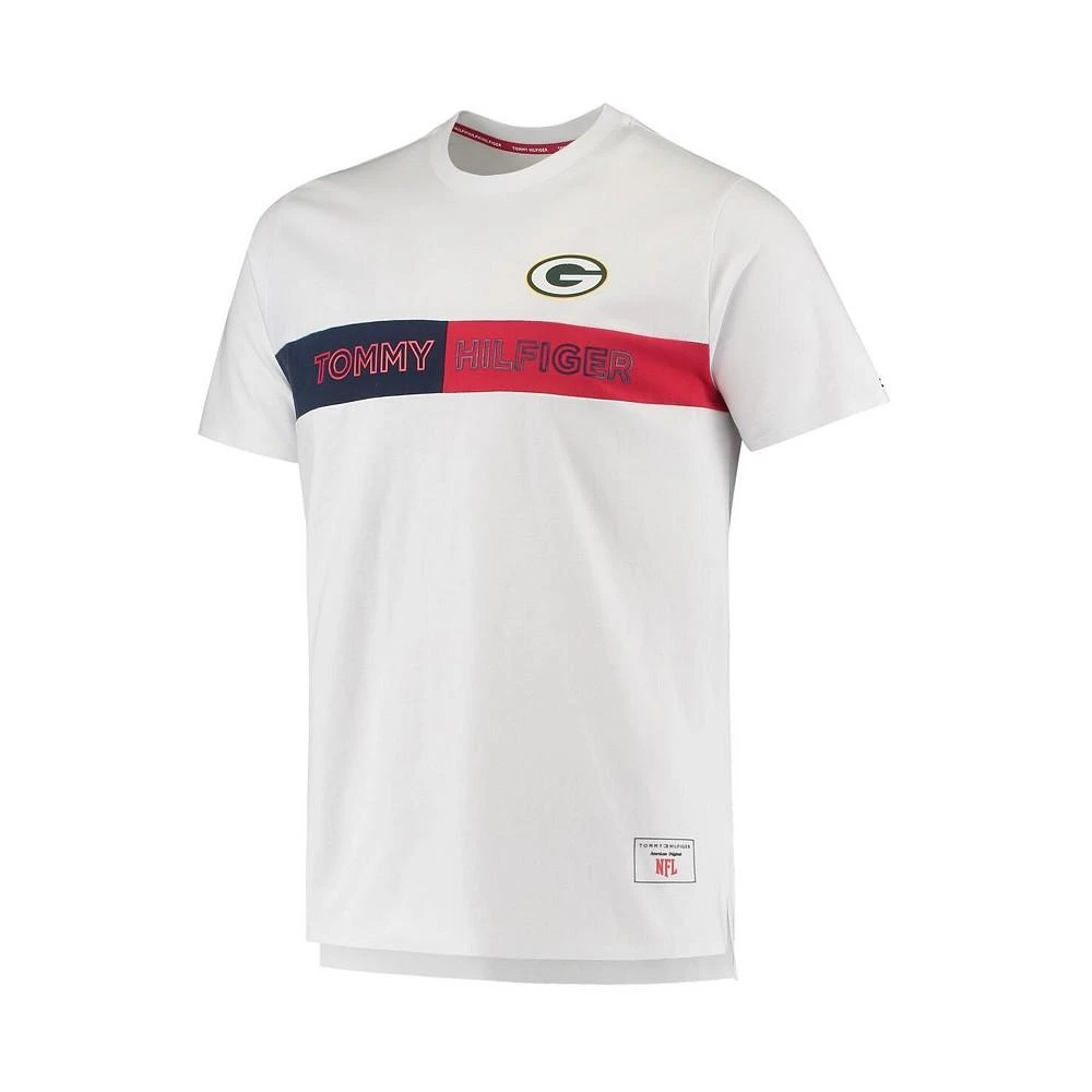 商品Tommy Hilfiger|Men's White Green Bay Packers Core T-shirt,价格¥377,第2张图片详细描述