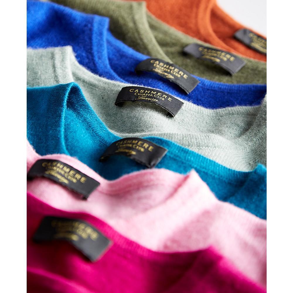 商品Charter Club|女士圆领纯羊绒衫  多色可选,价格¥574,第1张图片