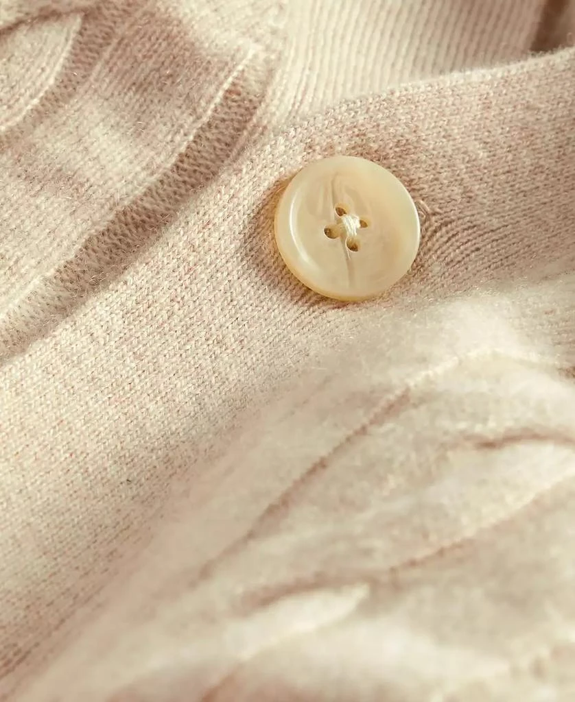 商品Club Room|Men's Regular-Fit Cable-Knit 100% Cashmere Cardigan, Macy's Exclusive,价格¥887,第4张图片详细描述