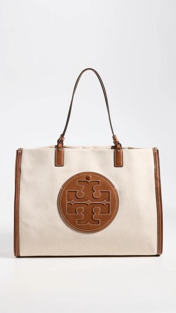 商品Tory Burch|Tory Burch Ella 帆布手提袋,价格¥3693,第2张图片详细描述