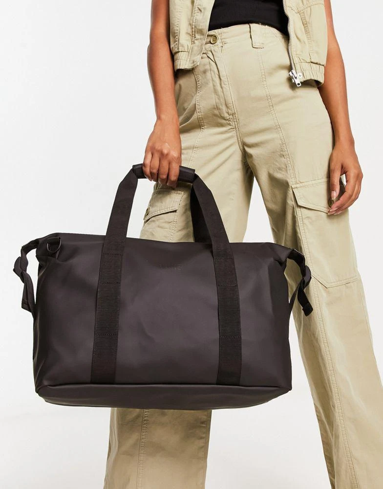 商品RAINS|Rains 13190 weekend bag small in black,价格¥693,第2张图片详细描述