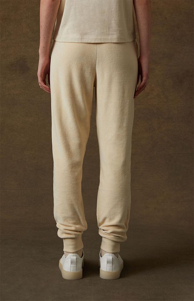 Women's Egg Shell Velour Sweatpants商品第4张图片规格展示