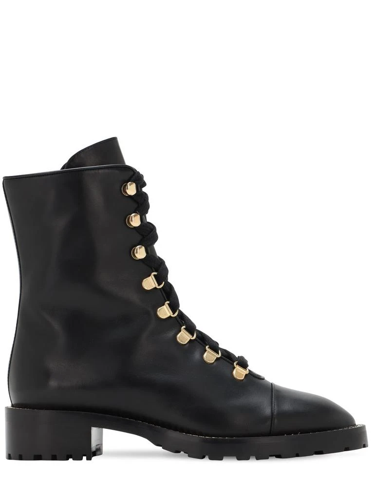 商品Stuart Weitzman|30mm Kolbie Leather Boots,价格¥5125,第1张图片