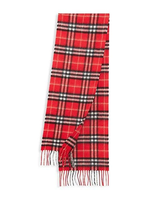 商品Burberry|Mini Classic Vintage Check Cashmere Scarf,价格¥2084,第1张图片