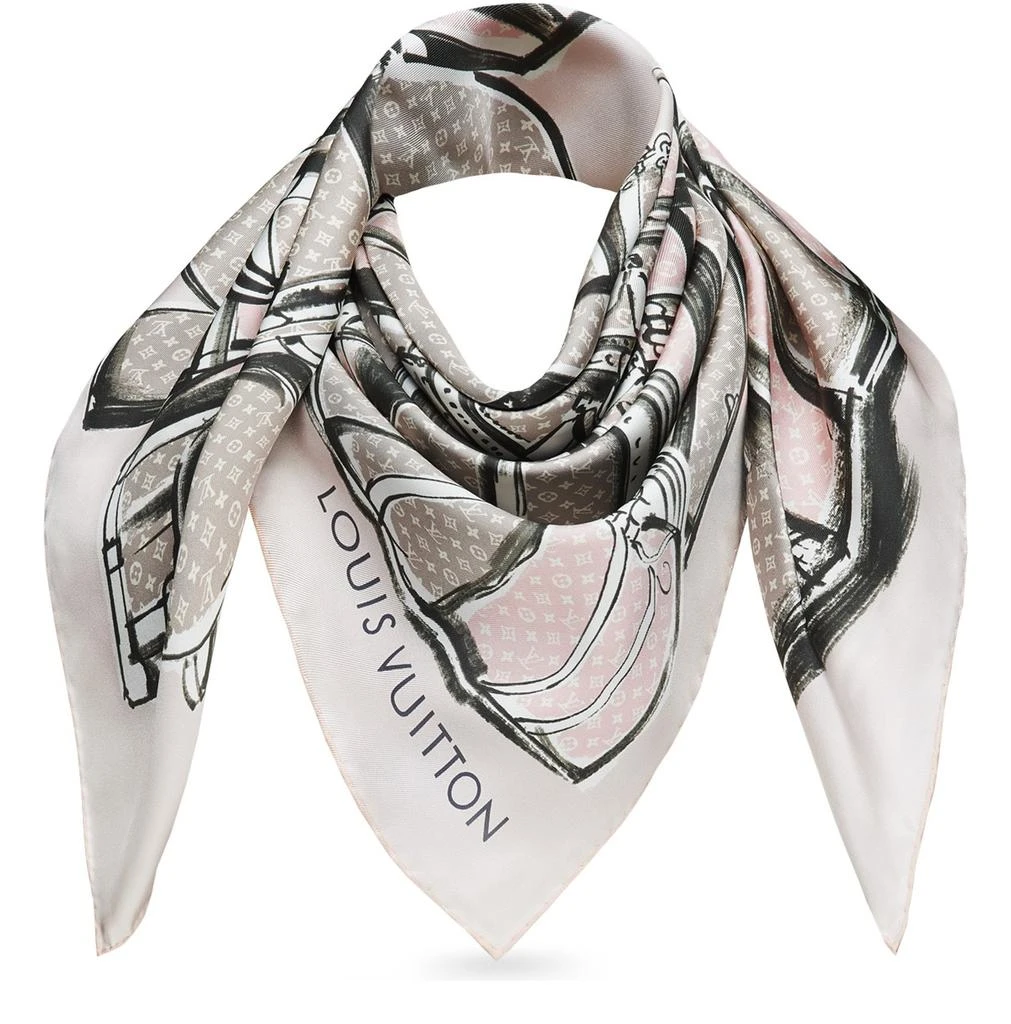 商品Louis Vuitton|Trunks 方巾,价格¥2838,第3张图片详细描述
