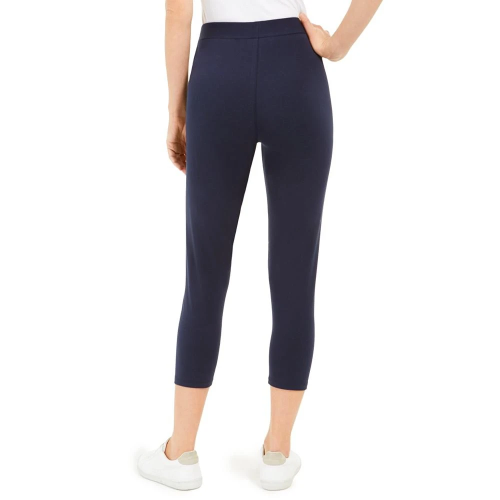 商品Style & Co|Petite Mid-Rise Basic Capri Leggings, Created for Macy's,价格¥58,第2张图片详细描述