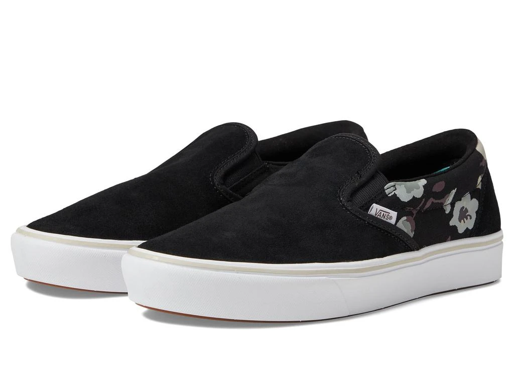 商品Vans|女士低帮格子帆布鞋滑板鞋 一脚蹬懒人鞋,价格¥461,第1张图片