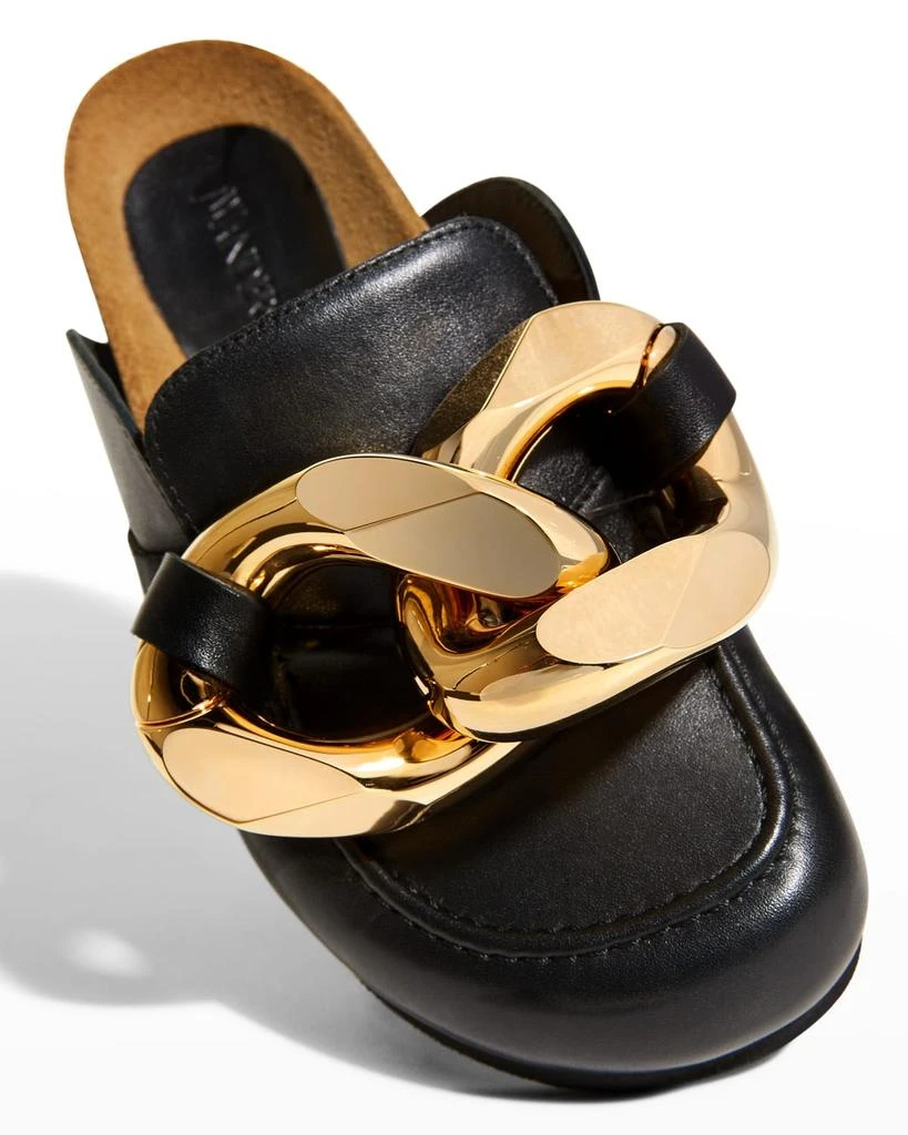 商品JW Anderson|Chunky Napa Chain Slide Mules,价格¥4070,第4张图片详细描述