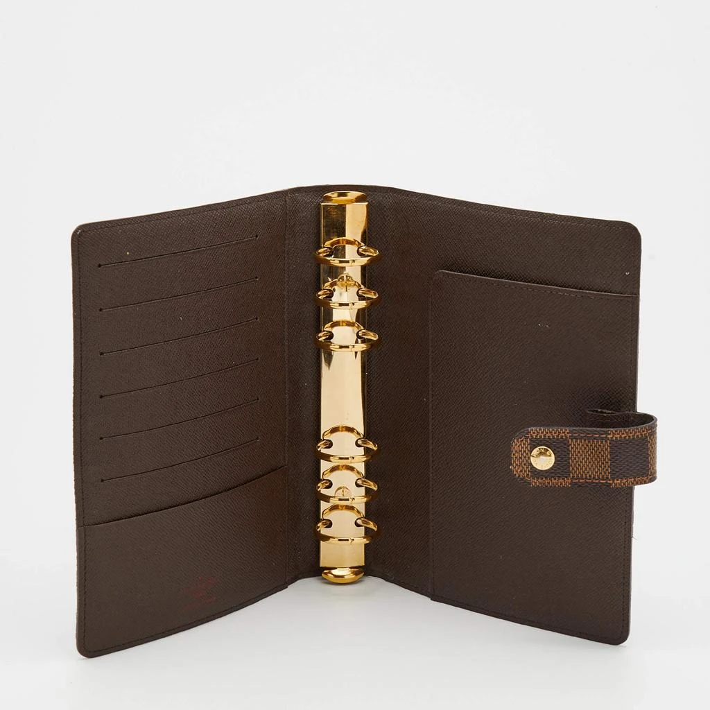商品[二手商品] Louis Vuitton|Louis Vuitton Damier Ebene Canvas Small Ring Agenda,价格¥3211,第2张图片详细描述