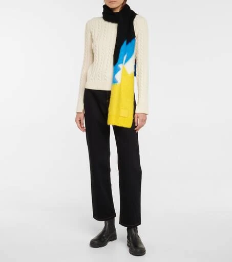 商品Loewe|Intarsia knit scarf,价格¥2548,第2张图片详细描述