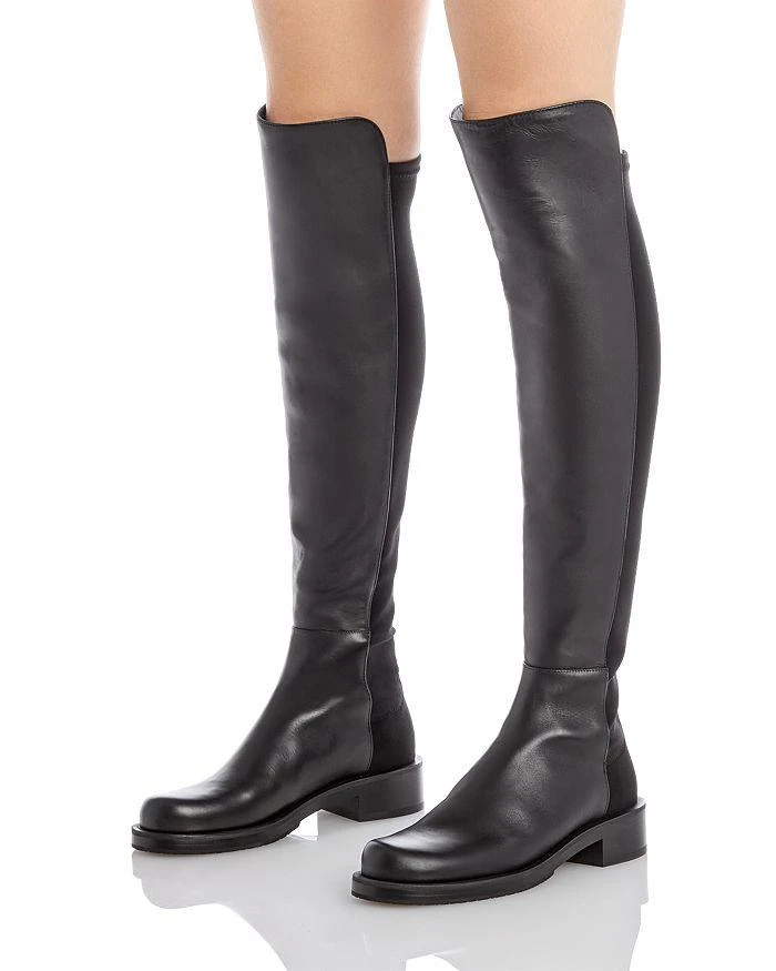 商品Stuart Weitzman|Women's 5050 Bold Over The Knee Boots,价格¥2666,第3张图片详细描述