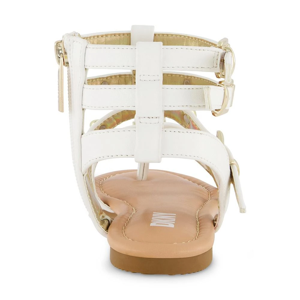 商品DKNY|Big Girls Gladiator Open Toe Sandals,价格¥268,第3张图片详细描述