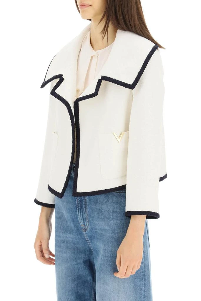 商品Valentino|Valentino crisp tweed jacket,价格¥15076,第4张图片详细描述