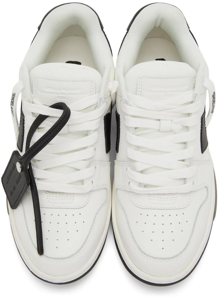 Off-White White & Black Out Of Office Sneakers 5